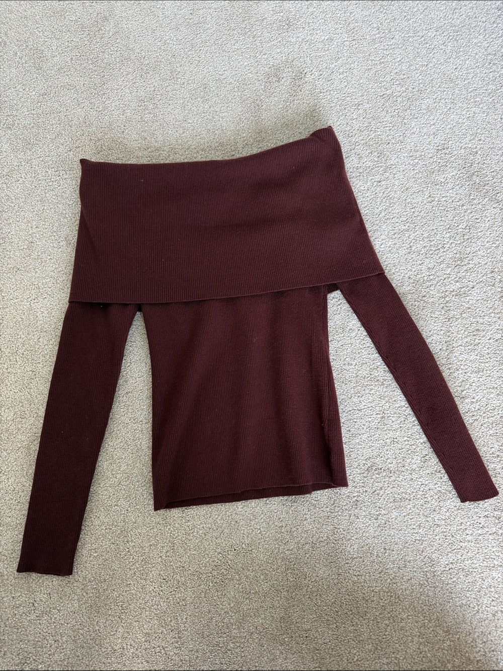 Aritzia Wilfred Croquis Off The Shoulder Top